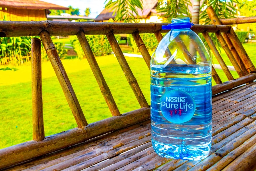Nestle PureLife Water bottle.
